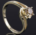Solitaire ring ca. 0.64 ct.