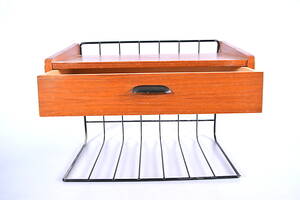 VÄGGHYLLA, teakstring, 1900-talets mitt.