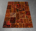 Patchwork tæppe 203 x 143 cm