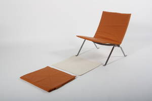 Overtræk til Poul Kjærholms hvilestol, model PK-22