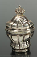 Hovedvandsæg af sølv, 17-1800-tallet 