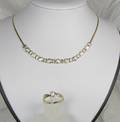 Brillantring und Collier