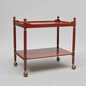 Serveringsvagn, Mahogny