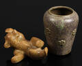 Arne Bang. Vase samt bjørn 2