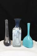 3 VASER, JOHANSFORS- BODA-, H 25-29CM