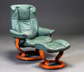 Ekornes. Stressless. Lænestol samt skammel 2 