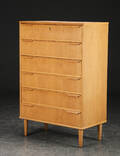 Kommode af eg, 1960erne, dansk møbelproducent