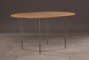 Piet Hein  Bruno Mathsson. Super Ellipse spisebord