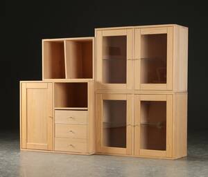 Reolsystem af bøgetræ 4