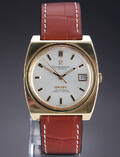 Omega Constellation Automatic. Vintage herreur i stål med guldkappe, ca. 1970