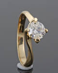 18Kt Diamond Solitaire Ring approx. 0.80ct