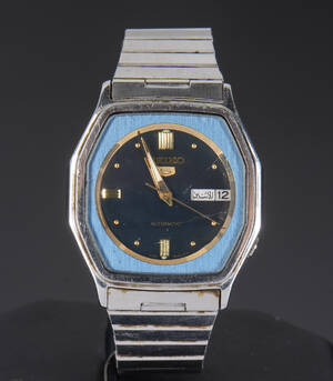 Vintage Seiko 5 Automatic, herrearmbåndsur 