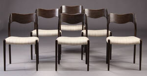 N. O. Møller. Spisestole 6