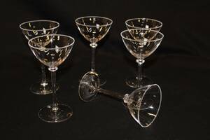 6 SLIPADE GLAS, H 15,5 CM