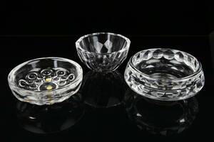 SKÅLAR, 3 st, Orrefors