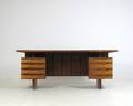Palisander Schreibtisch der 196070er Jahre