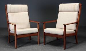  Hans J. Wegner. Par lænestole, model GE-265 2