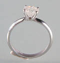Solitaire ring ca. 1.37 ct.