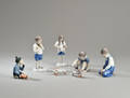 Kgl. P. samt  BG. Samling porcelænsfigurer 7
