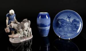 samling af Royal Copenhagen og BG 3