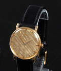 Omega vintage herreur, 14 kt guld