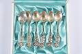 KAFFESKEDAR, 6 st, silver.