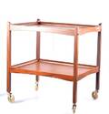SERVERINGSVAGN, teak, 1960-tal.