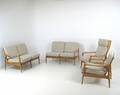 Lounge Suite der 195060er Jahre, Zweier Sofas  Paar Sessel 4
