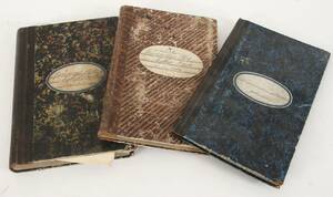 Räkningsböcker 3st