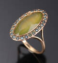 Vintage ring af guld 14 kt