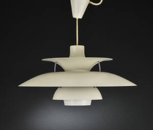 Poul Henningsen. PH5-pendel hvid 