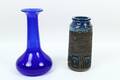 Vaser, 2 st, glas, keramik