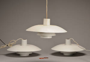 Poul Henningsen 1894-1967. Tre PH4 pendler 3