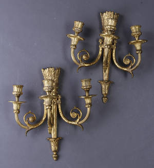 Par empireform lampetter, bronze 2