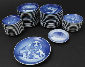 Royal Copenhagen, Bing  Grøndahl. Samling platter 47