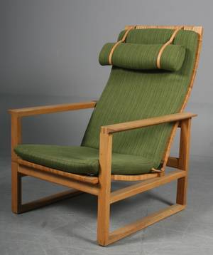 Børge Mogensen 1914-1972 Slædestolen m. sjeneflet, model 2254