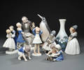 B  G samt Kgl. P. En samling figurer 9