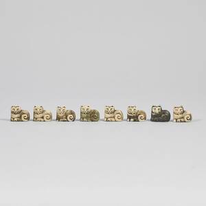 Figuriner, 8 st