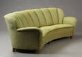 Dansk møbelproducent. Stor banansofa, 194050erne