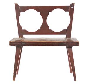 Vändbänk, allmoge, 1800-tal