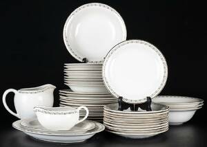 SERVISDELAR, 40 delar, Rörstrand, 1900 - tal