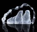 Mats Jonasson Skulptur Glas Valrossar 1900-tal