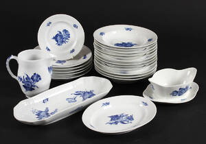 Kgl. Blå Blomst. Steldele, porcelæn 22