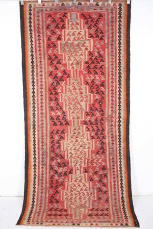Persisk Harsin Kelim, 257 x 125 cm