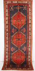 Persisk handknuten gallerimatta old Sarab 285x111 cm