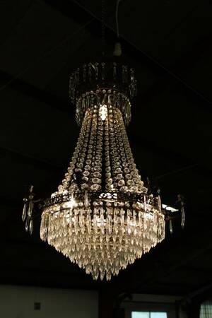 STOR KRISTALLKRONA H CA 100 CM