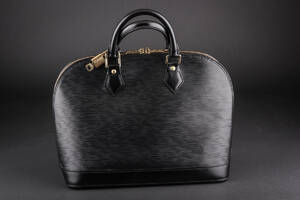 Louis Vuitton. Håndtaske. Model Alla. Sort epi læder.