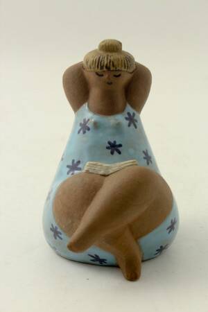Skulptur, Lisa Larson f. 1931