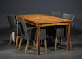 Havebord i teak, samt fire stole 5