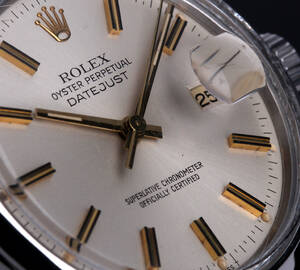 Rolex Datejust. Herreur i stål med lys skive med dato, ca. 1987 Denne vare er sat til omsalg under nyt varenummer 4374574